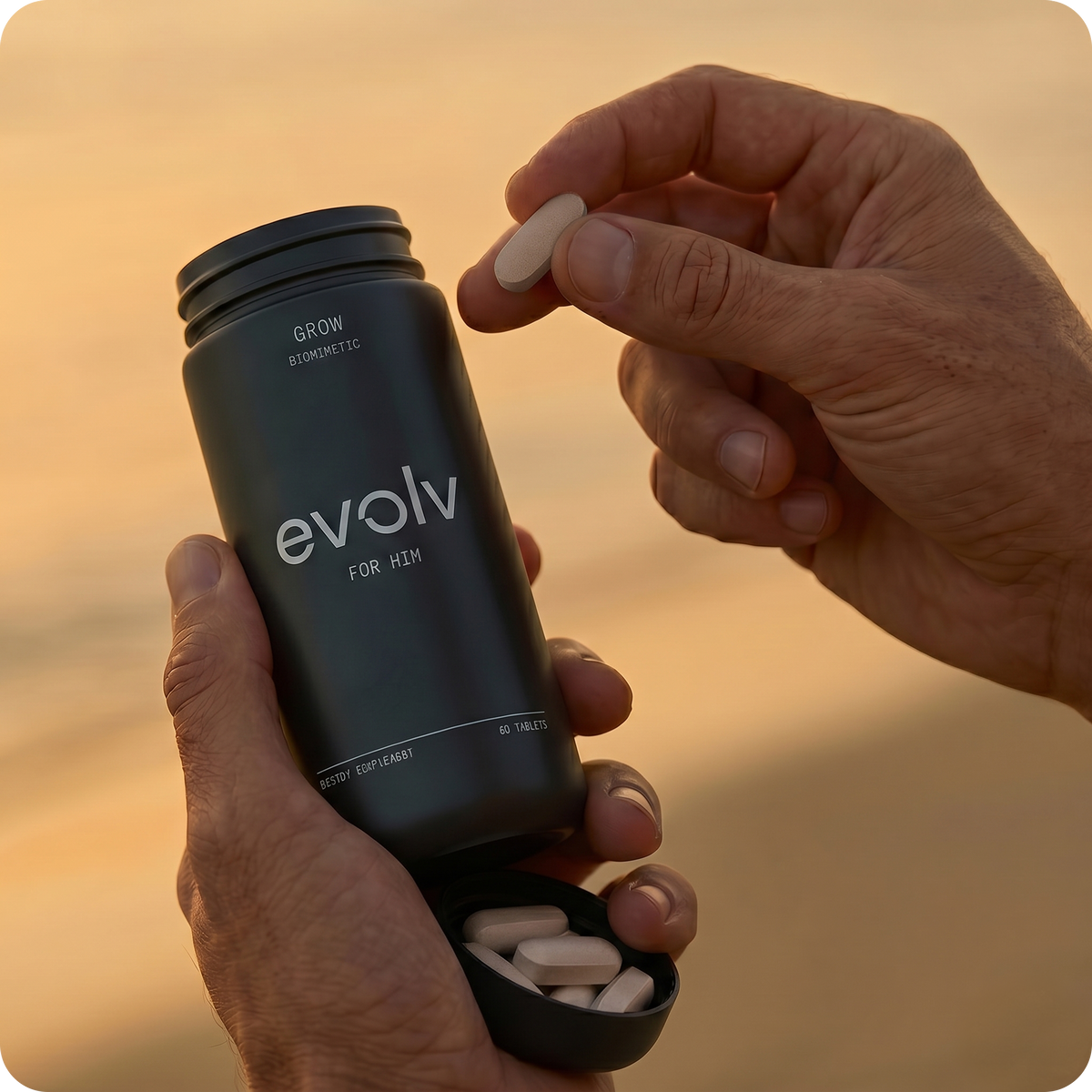 The full power of GHK-Cu, delivered naturally in a daily tablet.